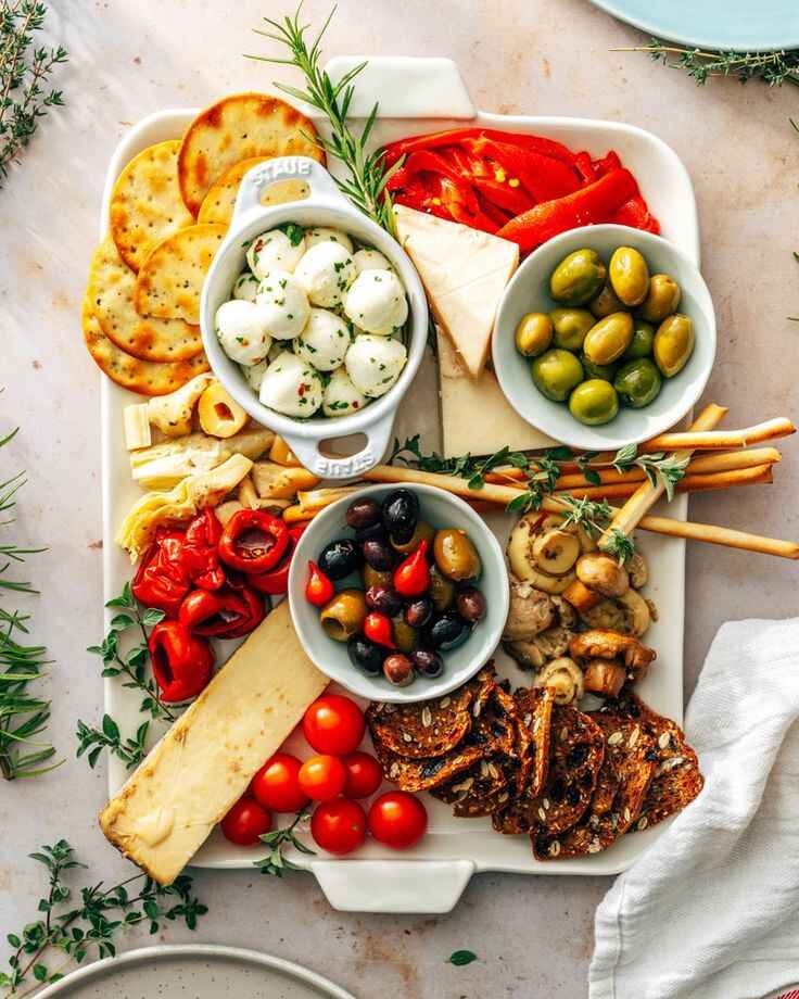 وعده های پیش غذا-Antipasto