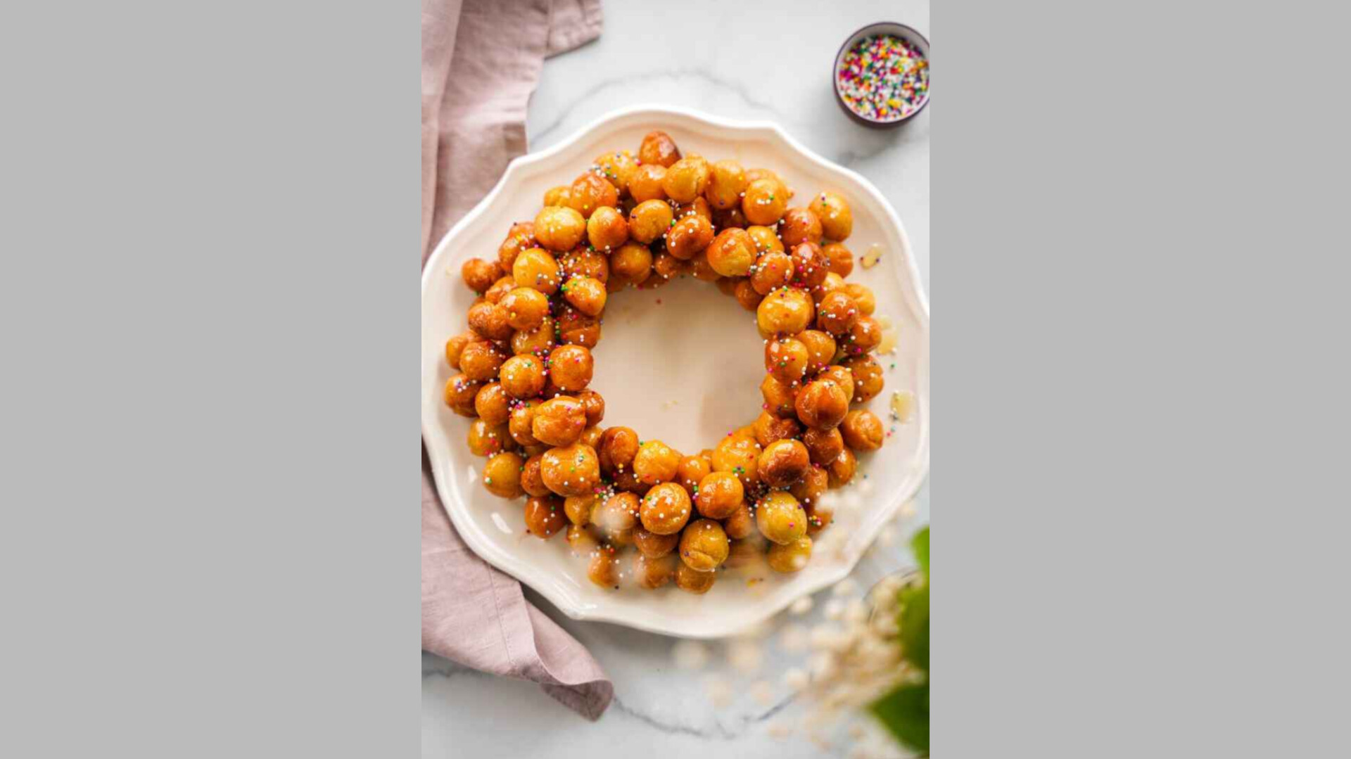 استروفولی دسر ایتالیایی