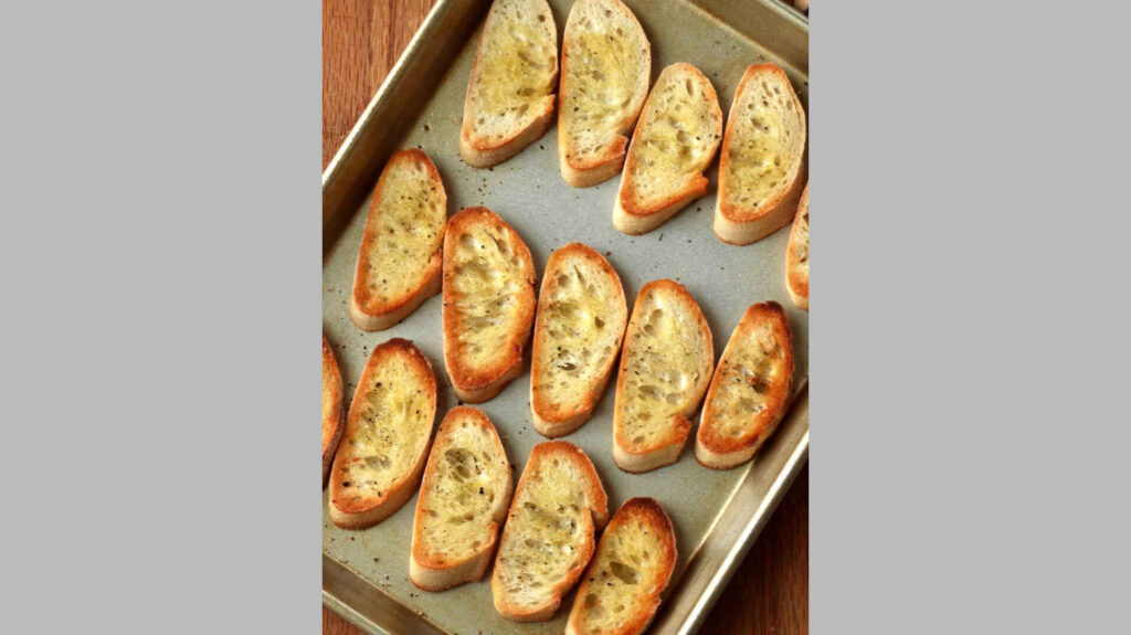 طرز تهیه ی بروسکتا پیش غذای ایتالیایی