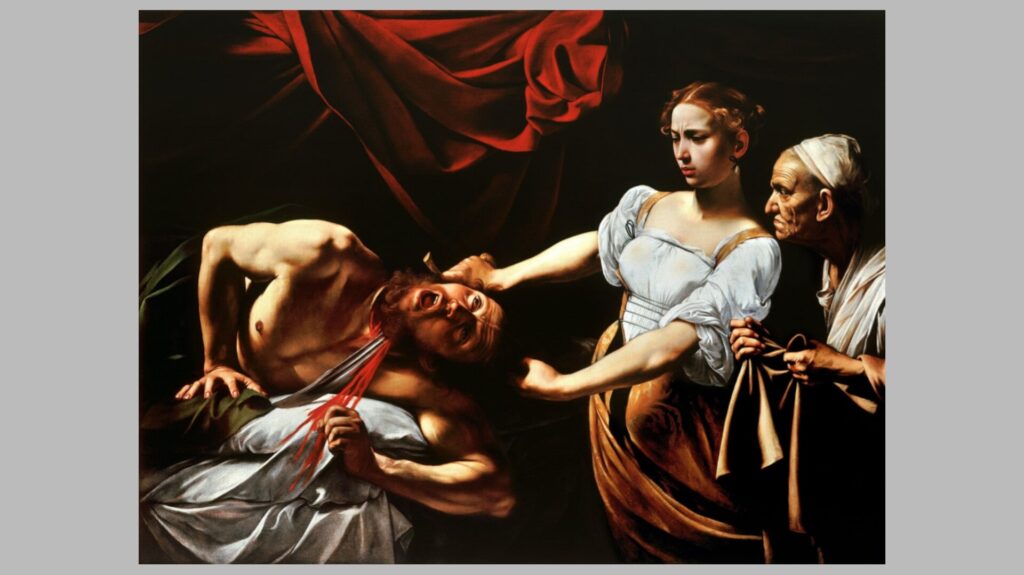 جودیت سر هولوفرنس را می‌برد 